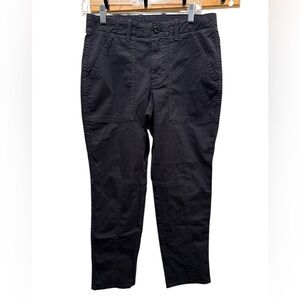 NWT BR Banana Republic Black Cargo Utility Pants Petite